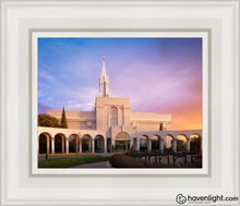 Load image into Gallery viewer, Bountiful Pastel Sunset Open Edition Canvas / 8 X 10 White Frame Art
