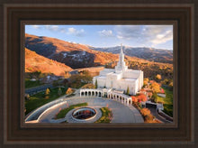 Load image into Gallery viewer, Bountiful - Winter Meets Fall Open Edition Canvas / 12 X 18 Brown Frame Art
