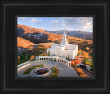 Load image into Gallery viewer, Bountiful - Winter Meets Fall Open Edition Canvas / 8 X 10 Black Frame Art
