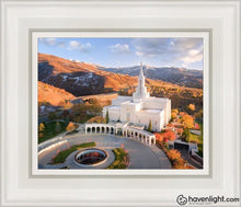 Load image into Gallery viewer, Bountiful - Winter Meets Fall Open Edition Canvas / 8 X 10 White Frame Art
