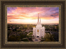Load image into Gallery viewer, Brigham City Aerial Open Edition Canvas / 36 X 24 Frame M 33 3/4 45 Art
