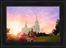Load image into Gallery viewer, Brigham City Spring Open Edition Canvas / 24 X 36 Black Frame Art
