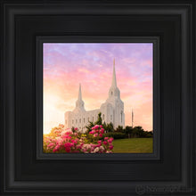 Load image into Gallery viewer, Brigham City Spring Open Edition Canvas / 6 X Black Frame Art
