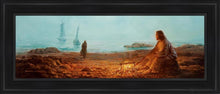 Load image into Gallery viewer, By The Shore Open Edition Canvas / 12 X 36 Black Frame Art
