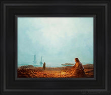 Load image into Gallery viewer, By The Shore Open Edition Canvas / 8 X 10 Black Frame Art
