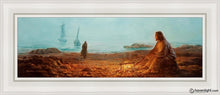 Load image into Gallery viewer, By The Shore Open Edition Canvas / 8 X 24 White Frame Art
