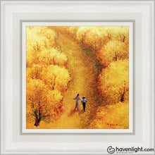 Load image into Gallery viewer, By Your Side Open Edition Canvas / 12 X White Frame Art
