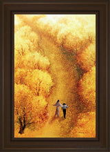 Load image into Gallery viewer, By Your Side Open Edition Canvas / 20 X 30 Brown Frame Art
