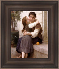 Load image into Gallery viewer, Calinerie....coaxing Open Edition Print / 11 X 14 Frame B 20 1/4 17 Art
