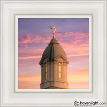 Load image into Gallery viewer, Cedar City Beacon Of Light Open Edition Canvas / 12 X White Frame Art
