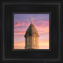 Load image into Gallery viewer, Cedar City Beacon Of Light Open Edition Canvas / 6 X Black Frame Art

