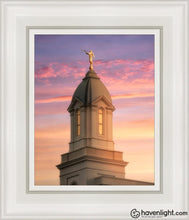 Load image into Gallery viewer, Cedar City Beacon Of Light Open Edition Canvas / 8 X 10 White Frame Art
