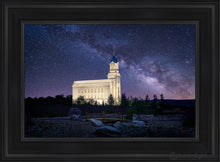 Load image into Gallery viewer, Cedar City Celestial Open Edition Canvas / 14 X 21 Black Frame Art
