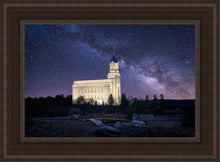 Load image into Gallery viewer, Cedar City Celestial Open Edition Canvas / 14 X 21 Brown Frame Art
