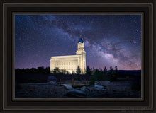 Load image into Gallery viewer, Cedar City Celestial Open Edition Canvas / 20 X 30 Black Frame Art
