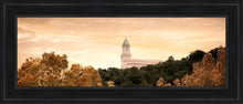 Load image into Gallery viewer, Cedar City Golden Open Edition Canvas / 12 X 36 Black Frame Art
