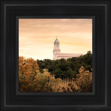 Load image into Gallery viewer, Cedar City Golden Open Edition Canvas / 12 X Black Frame Art
