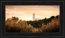 Load image into Gallery viewer, Cedar City Golden Open Edition Canvas / 15 X 30 Black Frame Art
