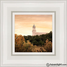Load image into Gallery viewer, Cedar City Golden Open Edition Canvas / 6 X White Frame Art
