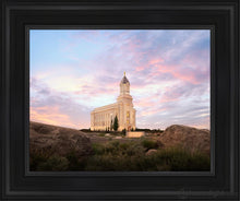 Load image into Gallery viewer, Cedar City Spring Open Edition Canvas / 11 X 14 Black Frame Art
