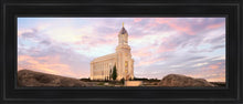 Load image into Gallery viewer, Cedar City Spring Open Edition Canvas / 12 X 36 Black Frame Art
