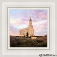 Load image into Gallery viewer, Cedar City Spring Open Edition Canvas / 12 X White Frame Art
