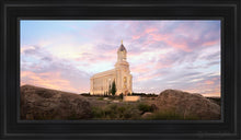 Load image into Gallery viewer, Cedar City Spring Open Edition Canvas / 15 X 30 Black Frame Art
