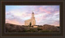 Load image into Gallery viewer, Cedar City Spring Open Edition Canvas / 15 X 30 Brown Frame Art
