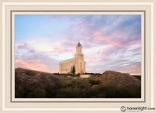 Load image into Gallery viewer, Cedar City Spring Open Edition Canvas / 20 X 30 White Frame Art
