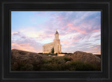 Load image into Gallery viewer, Cedar City Spring Open Edition Canvas / 24 X 36 Black Frame Art
