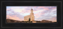 Load image into Gallery viewer, Cedar City Spring Open Edition Canvas / 6 X 18 Black Frame Art
