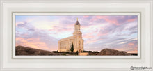Load image into Gallery viewer, Cedar City Spring Open Edition Canvas / 6 X 18 White Frame Art
