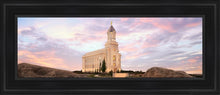 Load image into Gallery viewer, Cedar City Spring Open Edition Canvas / 8 X 24 Black Frame Art
