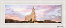 Load image into Gallery viewer, Cedar City Spring Open Edition Canvas / 8 X 24 White Frame Art

