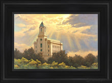 Load image into Gallery viewer, Cedar City Temple Open Edition Canvas / 12 X 18 Black Frame Art
