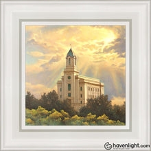 Load image into Gallery viewer, Cedar City Temple Open Edition Canvas / 12 X White Frame Art
