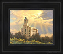 Load image into Gallery viewer, Cedar City Temple Open Edition Canvas / 8 X 10 Black Frame Art
