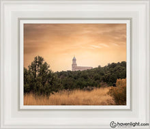 Load image into Gallery viewer, Cedar Hills Open Edition Canvas / 8 X 10 White Frame Art
