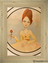 Load image into Gallery viewer, Christianna Open Edition Print / 5 X 7 Frame G 6.5 8.5 Art
