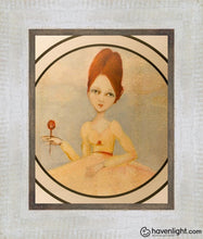 Load image into Gallery viewer, Christianna Open Edition Print / 8 X 10 Frame W 11.5 13.5 Art
