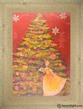 Load image into Gallery viewer, Christmas Ballet Open Edition Print / 5 X 7 Frame G 6.5 8.5 Art
