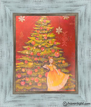 Load image into Gallery viewer, Christmas Ballet Open Edition Print / 8 X 10 Frame L 11.5 13.5 Art
