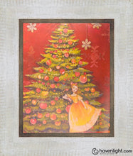 Load image into Gallery viewer, Christmas Ballet Open Edition Print / 8 X 10 Frame W 11.5 13.5 Art
