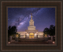 Load image into Gallery viewer, Columbia River Celestial Open Edition Canvas / 11 X 14 Brown Frame Art
