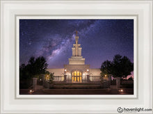 Load image into Gallery viewer, Columbia River Celestial Open Edition Canvas / 12 X 18 White Frame Art
