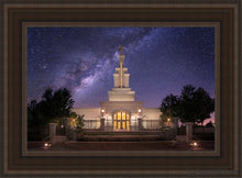 Load image into Gallery viewer, Columbia River Celestial Open Edition Canvas / 14 X 21 Brown Frame Art
