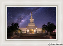 Load image into Gallery viewer, Columbia River Celestial Open Edition Canvas / 14 X 21 White Frame Art
