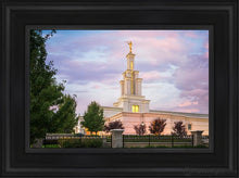 Load image into Gallery viewer, Columbia River Washington Open Edition Canvas / 12 X 18 Black Frame Art
