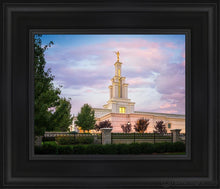 Load image into Gallery viewer, Columbia River Washington Open Edition Canvas / 8 X 10 Black Frame Art
