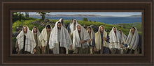 Load image into Gallery viewer, Come And See Open Edition Canvas / 8 X 24 Brown Frame Art
